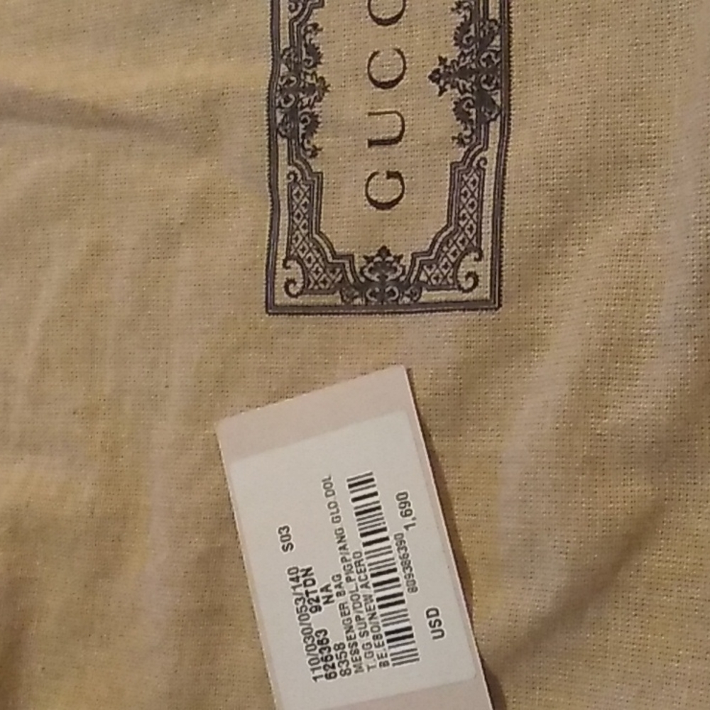 Gucci Monogram Square Brown (Sku 5057) Gg Supreme Canvas Shoulder Bag - Picture 8 of 8